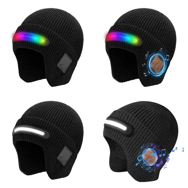 Bluetooth Beanie with Light