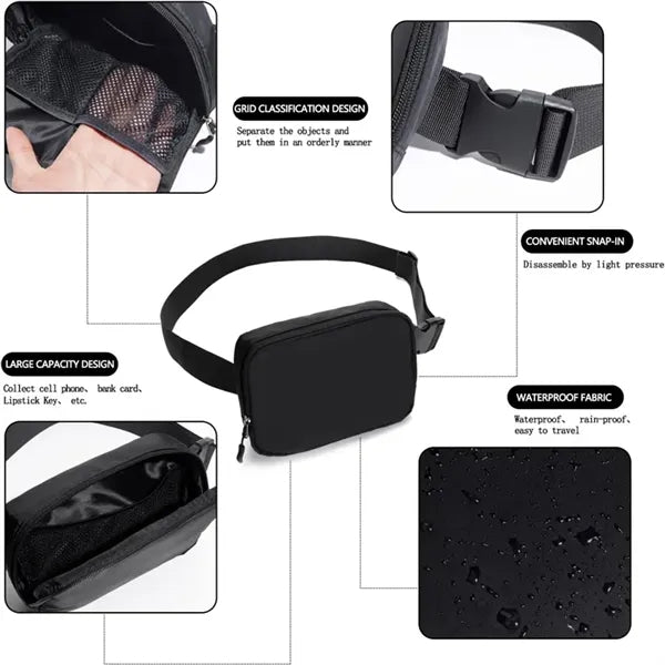 Nylon Belt Bag Fanny Pack for Women