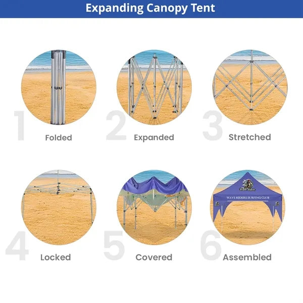 Custom Beach Canopy Package