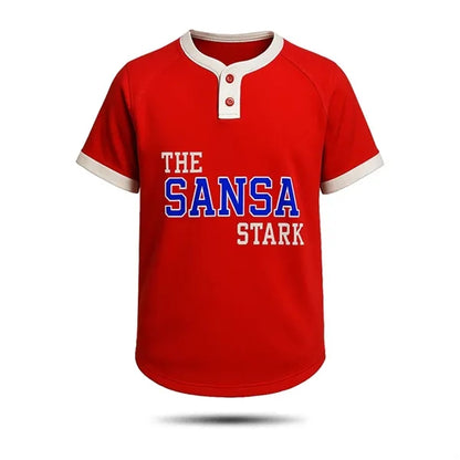 Men's Sublimated 2 Button Baseball Jersey 150G Interlock