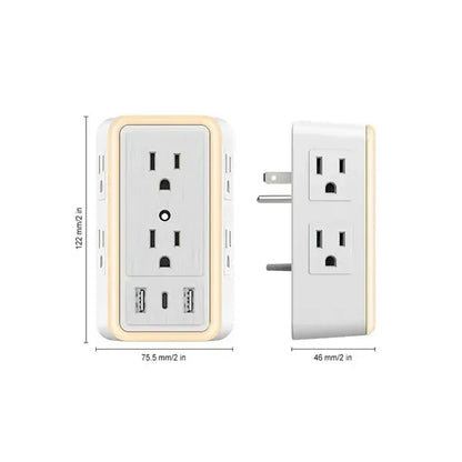 Multi Plug Outlet Extender