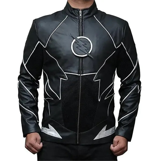 Flash Leather Sheild Style Jacket ( XS - 4XL )