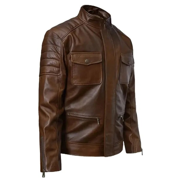 Elite Boss Leather Jacket ( XS - 4XL )