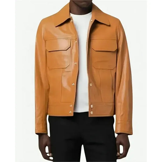 Vintage Maverick Classic Leather Jacket