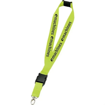 1" Lanyard with Swivel Hook & Breakaway Clip