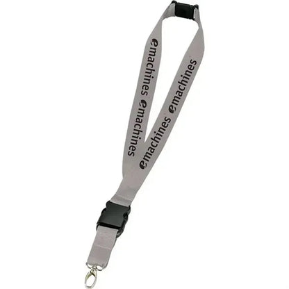 1" Lanyard with Swivel Hook & Breakaway Clip
