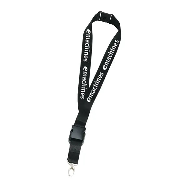 1" Lanyard with Swivel Hook & Breakaway Clip
