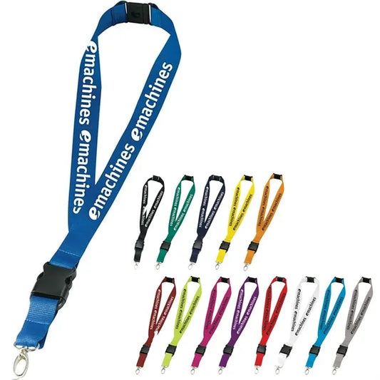 1" Lanyard with Swivel Hook & Breakaway Clip