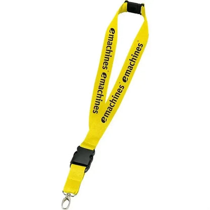 1" Lanyard with Swivel Hook & Breakaway Clip