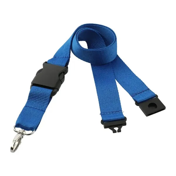 1" Lanyard with Swivel Hook & Breakaway Clip