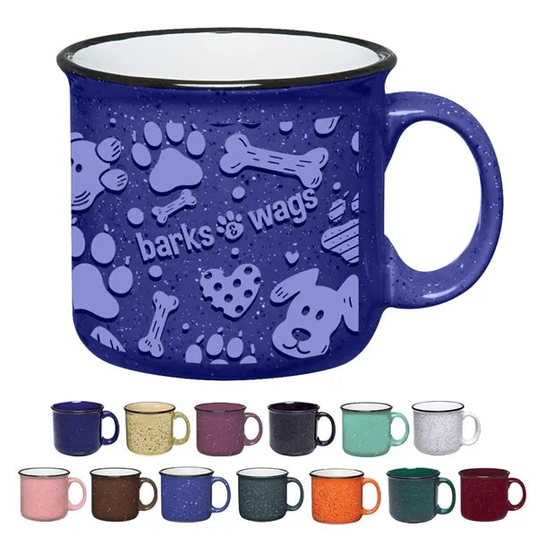 15 oz Campfire Ceramic Mug-Full color