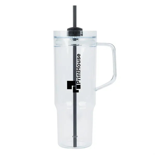 Oliver 40 oz. Clear AS Travel Mug