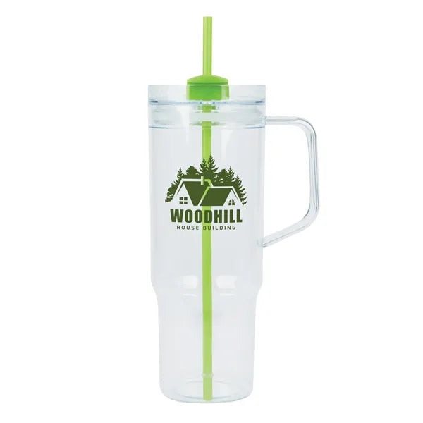 Oliver 40 oz. Clear AS Travel Mug