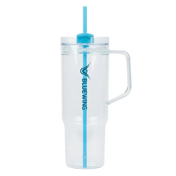 Oliver 40 oz. Clear AS Travel Mug