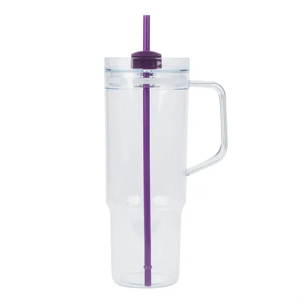 Oliver 40 oz. Clear AS Travel Mug