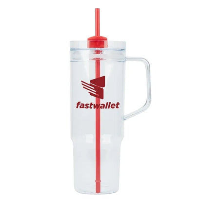 Oliver 40 oz. Clear AS Travel Mug