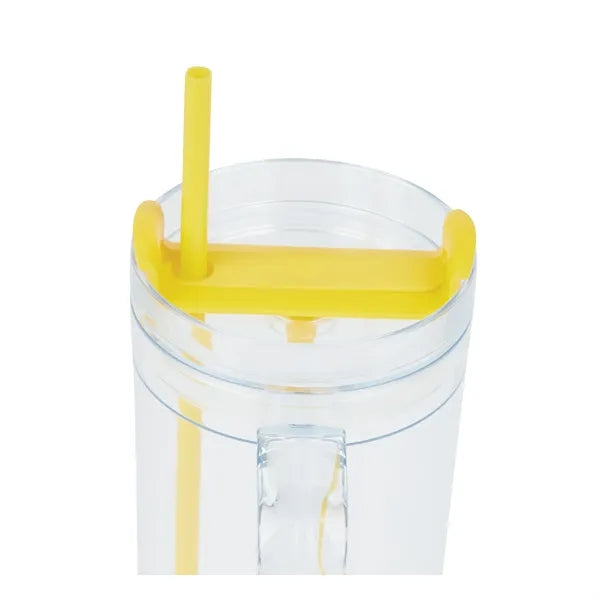 Oliver 40 oz. Clear AS Travel Mug