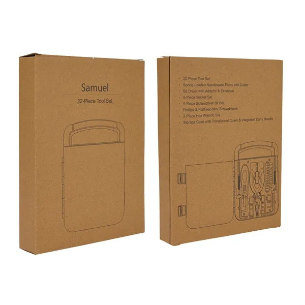 Samuel 22-Piece Home Tool Set
