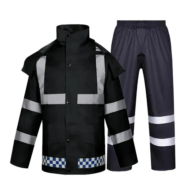 High-Visibility Windproof & Rainproof Safety Clothing