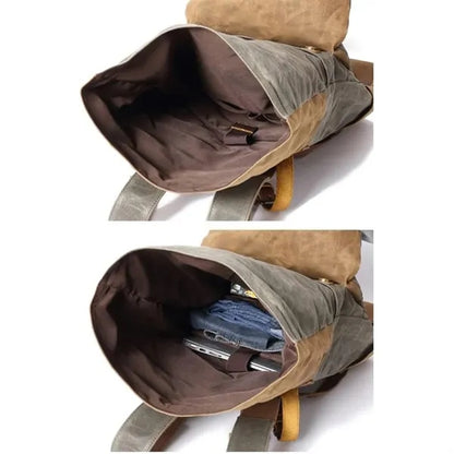 Casual Unisex Canvas Travel Backpack