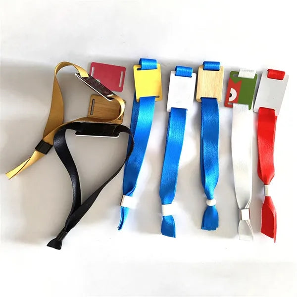 Wristband with Bead and Card,RFID Event Wrist band