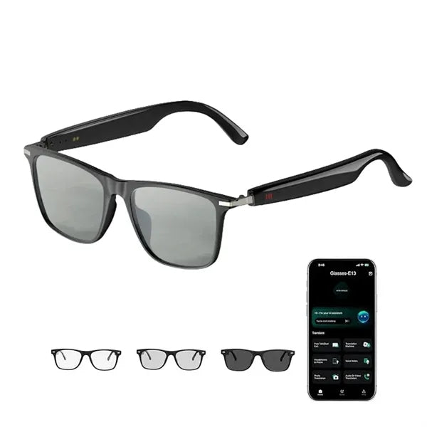 AI Smart Glasses With Bluetooth Translation