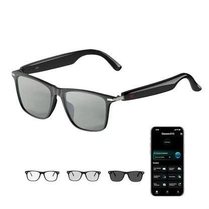 AI Smart Glasses With Bluetooth Translation
