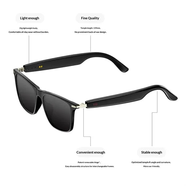 AI Smart Glasses With Bluetooth Translation