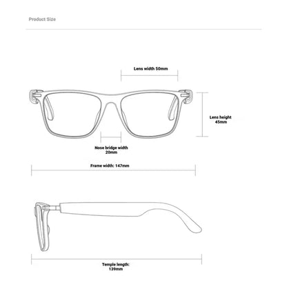 AI Smart Glasses With Bluetooth Translation