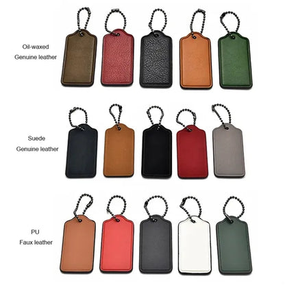 Custom Leather HangTag