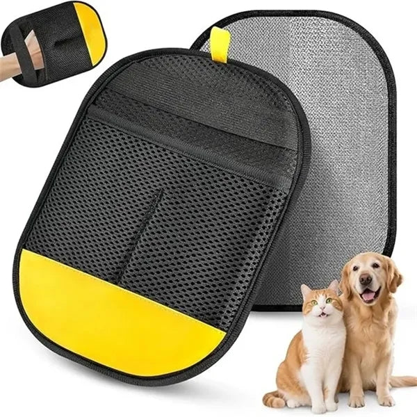 Pet Hair Removal Glove for Dogs & Cats