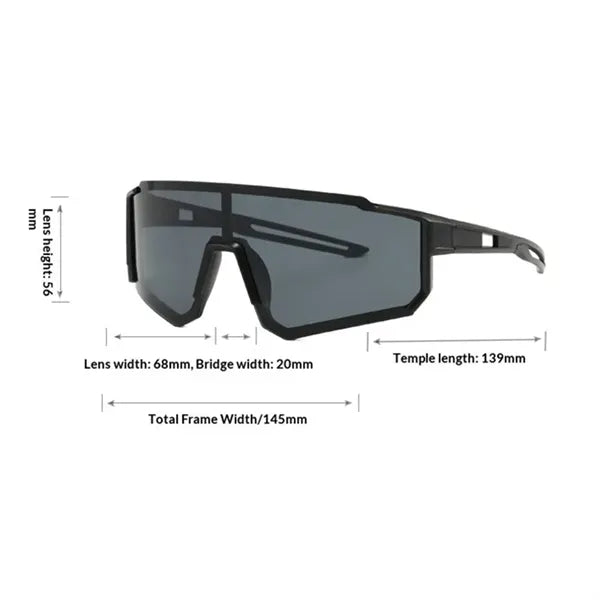 Polarized Sports Sunglasses for Cycling Running