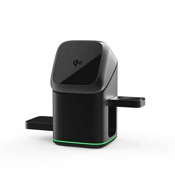 Auto Rotating Magnetic 3-in-1 Wireless Charging Stand
