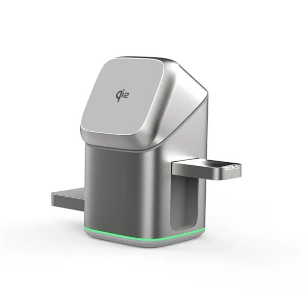 Auto Rotating Magnetic 3-in-1 Wireless Charging Stand