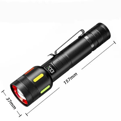 Rechargeable LED Flashlight High Lumens