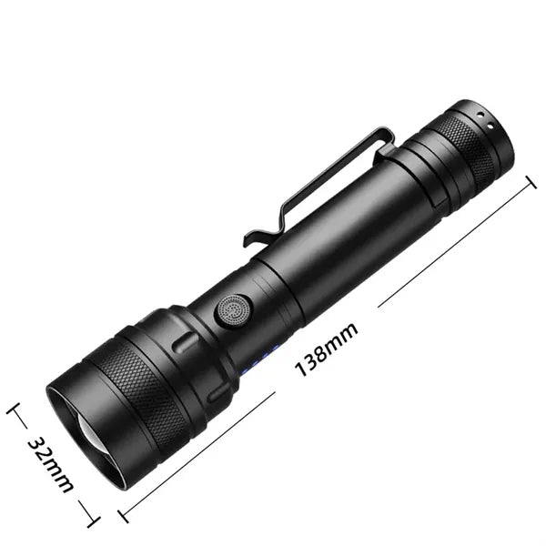 Rechargeable LED Flashlight High Lumens