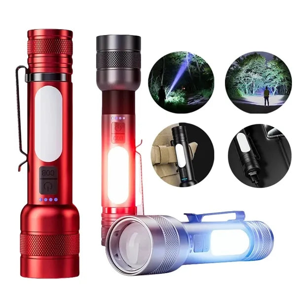 Rechargeable LED Flashlight High Lumens