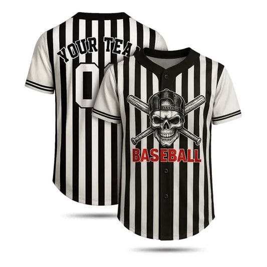 Birdseye Mesh-Men's Sublimation Full-Button Baseball Jersey