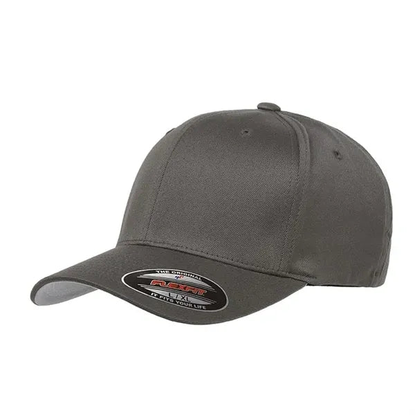 Flexfit Adult Wooly 6 Panel Cap Structured Fitted