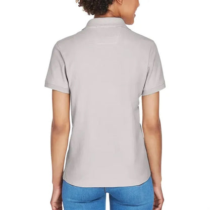 Devon & Jones Ladies' Short-Sleeve Y-Collar Polo Shirt