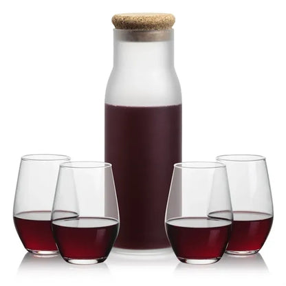 Yarmouth Carafe & Vale Stemless Wine