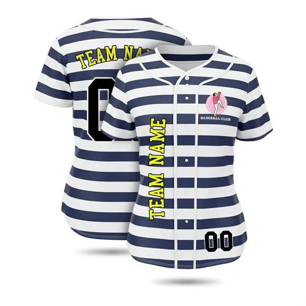 Women's Sublimated Birdseye Mesh Full-Button Baseball Jersey