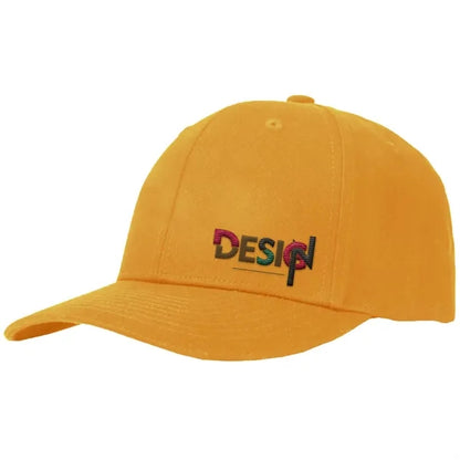 Premium Washed Cotton 6 Panel Cap - High, Medium, or Low