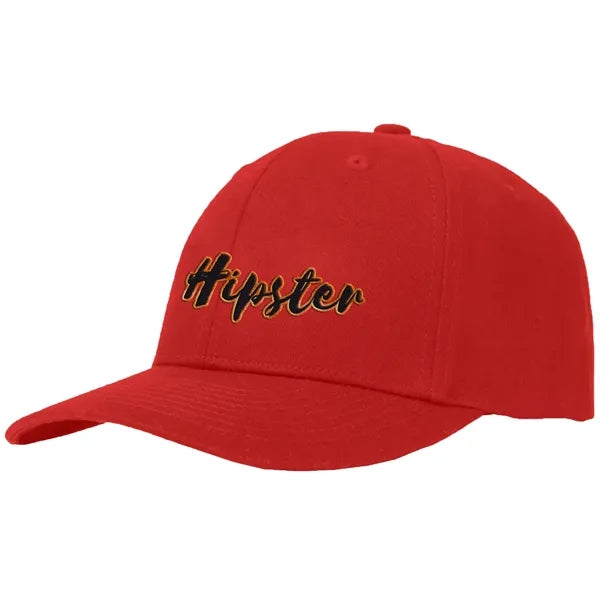 Premium Washed Cotton 6 Panel Cap - High, Medium, or Low