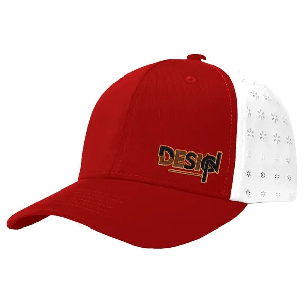 Premium Hyper Cool Sublimation 6 Panel Cap - High, Medium,