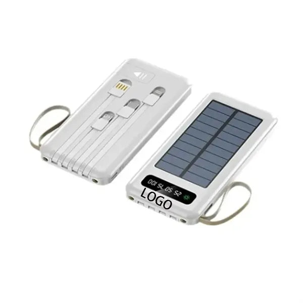 10000 mAh Super Slim Solar Power Bank