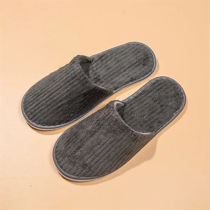 Hotel/SPA Coral Fleece Disposable Slippers