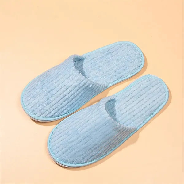 Hotel/SPA Coral Fleece Disposable Slippers