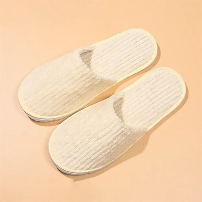 Hotel/SPA Coral Fleece Disposable Slippers