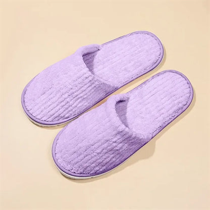 Hotel/SPA Coral Fleece Disposable Slippers